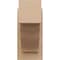 Ekena Millwork 6-in W x 12-in D x 12-in H Funston Block Rough Cedar Woodgrain TimberThane Outlooker, Primed Tan OUTUR060X12X12FST44RCPR - alternate 4